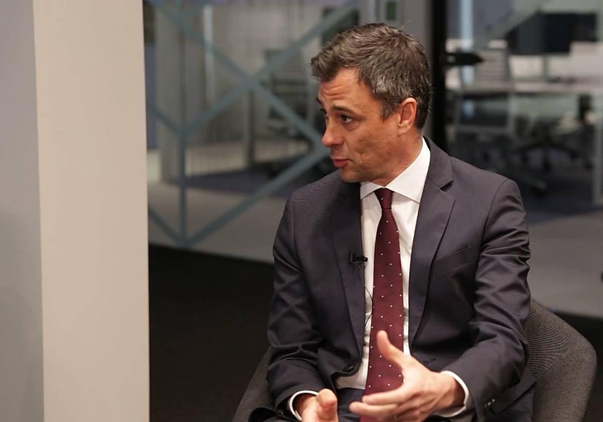 El consejero delegado de Hidraqua, Jordi Azorín, en la presentación de conclusiones.