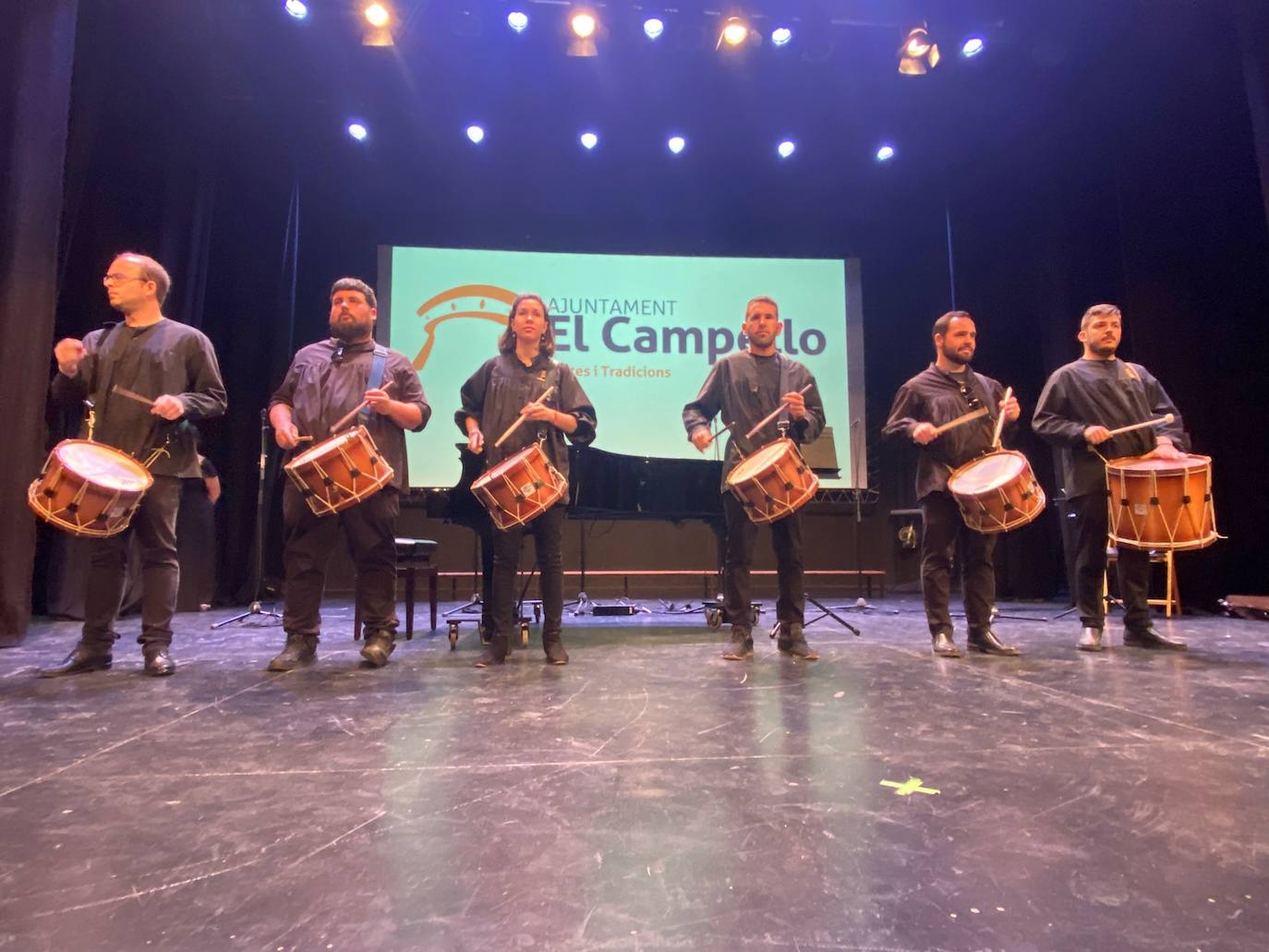 La Tamborrada con la que se sorprendió al auditorio.