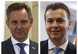 José Manuel Miñones y Héctor Gómez Hernández, los nuevos ministros de sanidad e industria