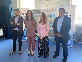 Activistas en contra del Trasvase, en Toledo.