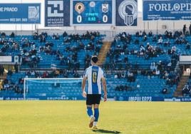 Partido del Hércules contra AE Prat en el Rico Pérez de Alicante.