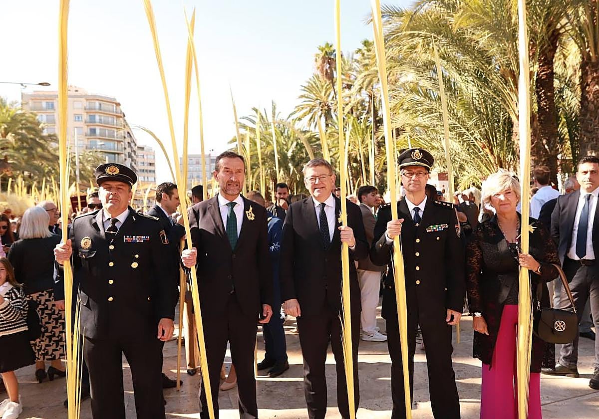 El presidente de la Generalitat, Ximo Puig, y el regidor ilicitano, Carlos González