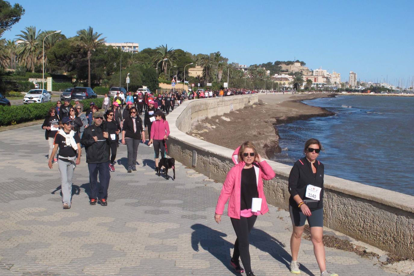 Caminata en Dénia organizada por &#039;Amunt Contra el Cáncer&#039;
