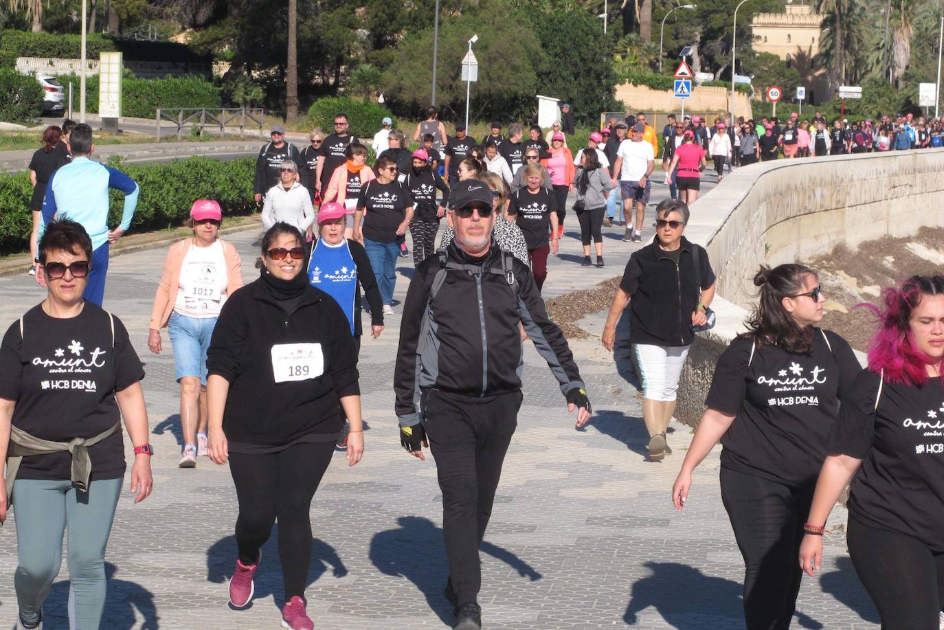 Caminata en Dénia organizada por &#039;Amunt Contra el Cáncer&#039;