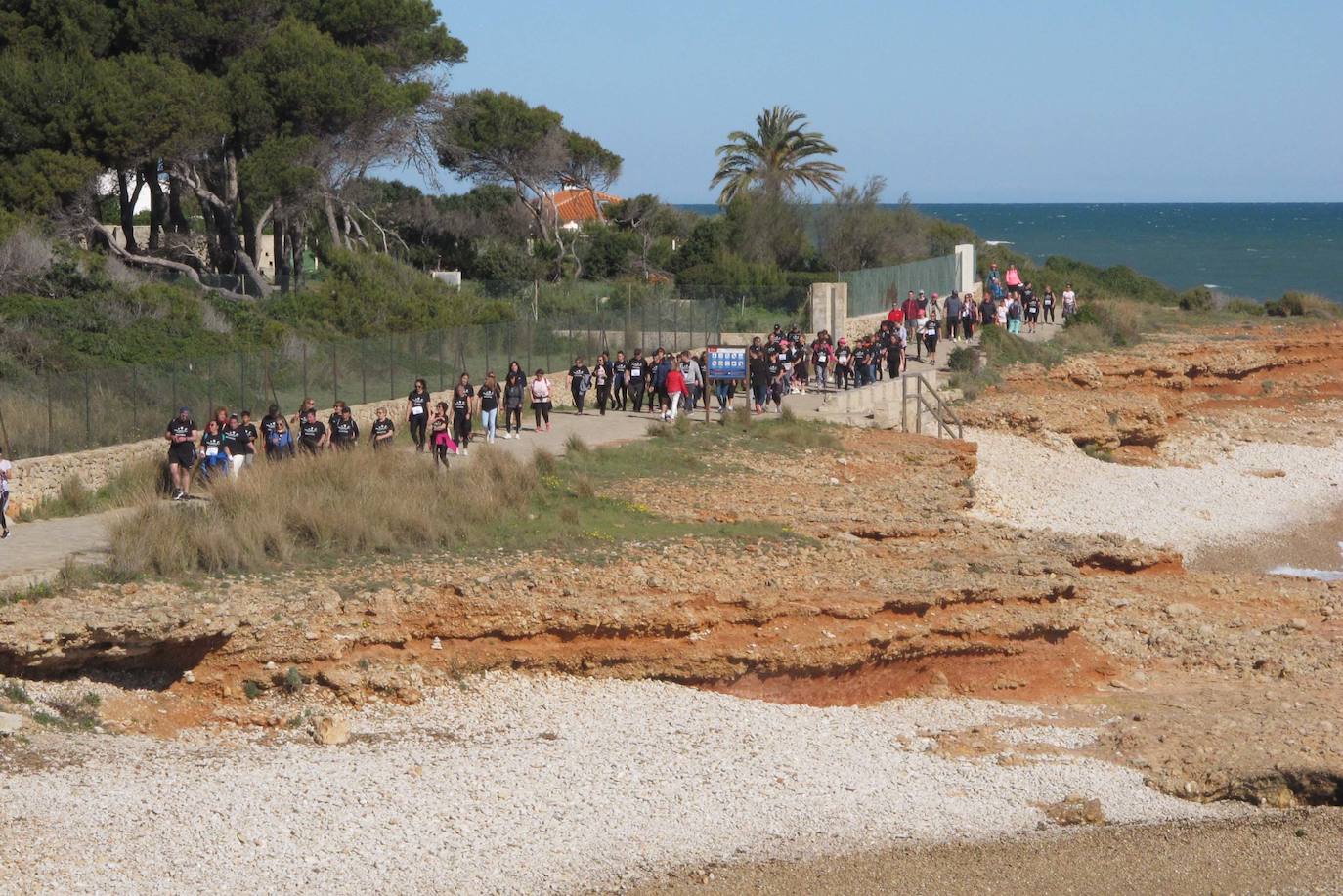 Caminata en Dénia organizada por &#039;Amunt Contra el Cáncer&#039;