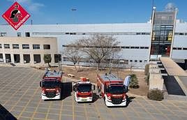 Los nuevos vehículos del Consorcio Provincial de Bomberos