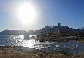 El paseo marítimo de Calpe