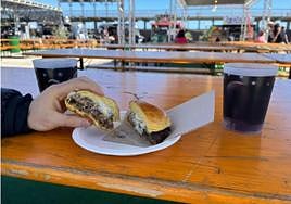 Una de las hamburguesas del concurso de Alicante