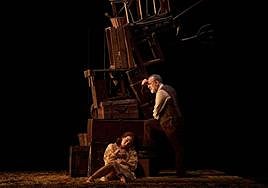 Representación de 'Los Santos Inocentes'.