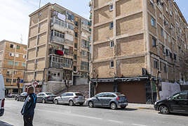 Viviendas en un barrio de Alicante