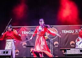 Exhibición en una edición anterior del Salón del Manga de Alicante.