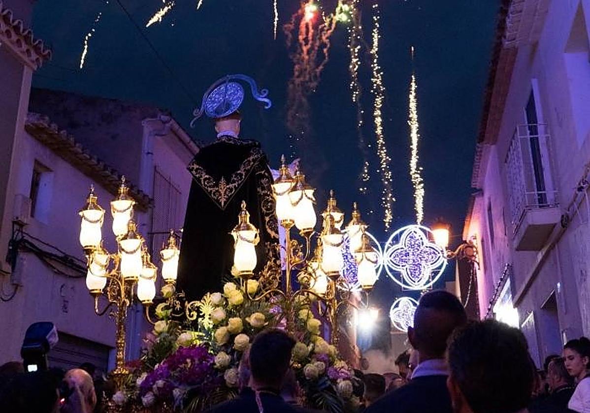 Fiestas patronales de Teulada en honor a San Vicente Ferrer.