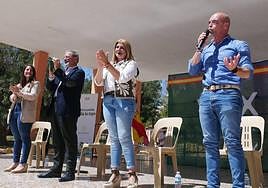 De izquierda a derecha: Ana Vega, Carlos Flores, Carmen Robledillo y Jorge Buxadé.