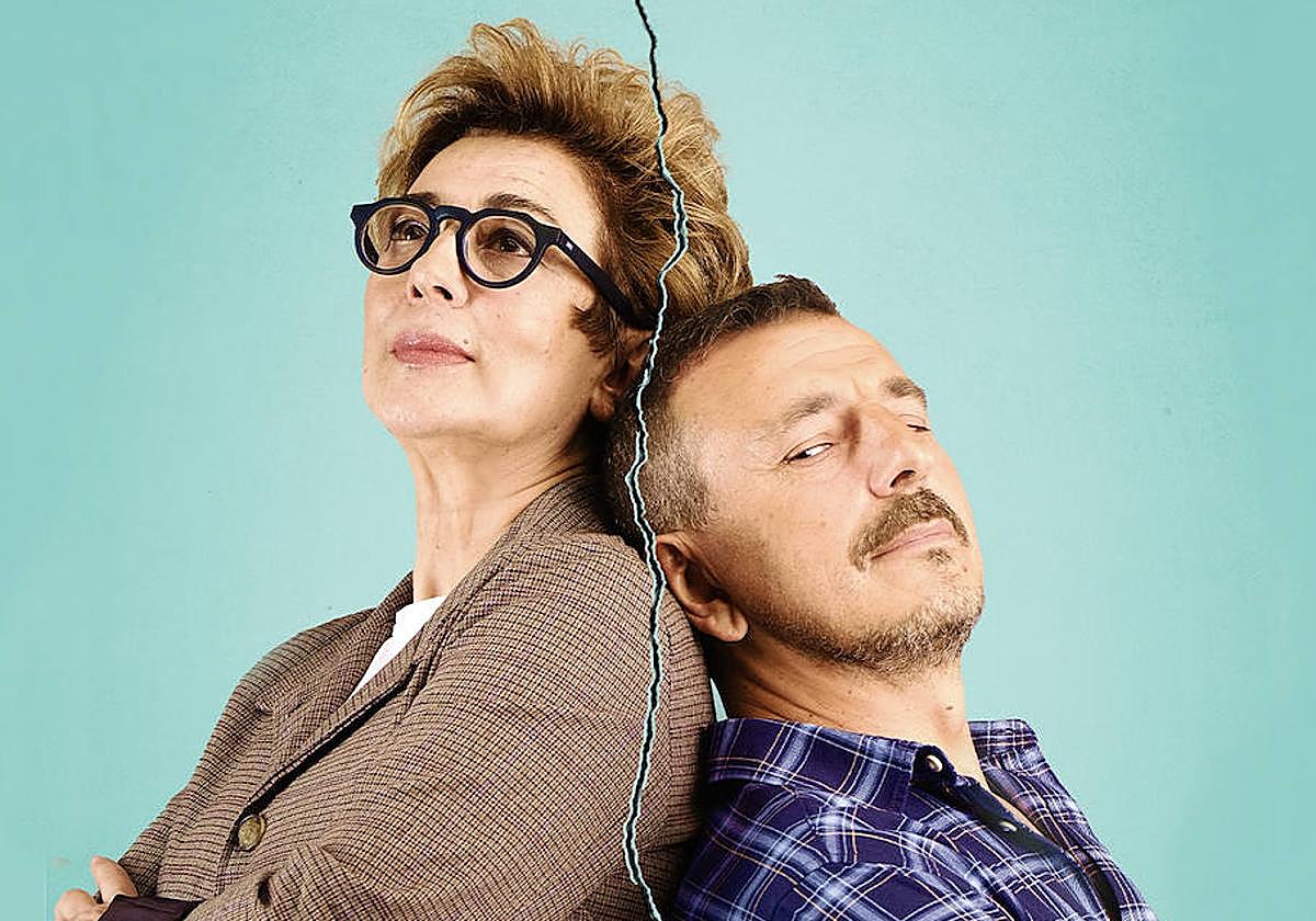 Isabel Ordaz y Marcial Álvarez en 'La profesora'.