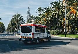Imagen de archivo de una ambulancia