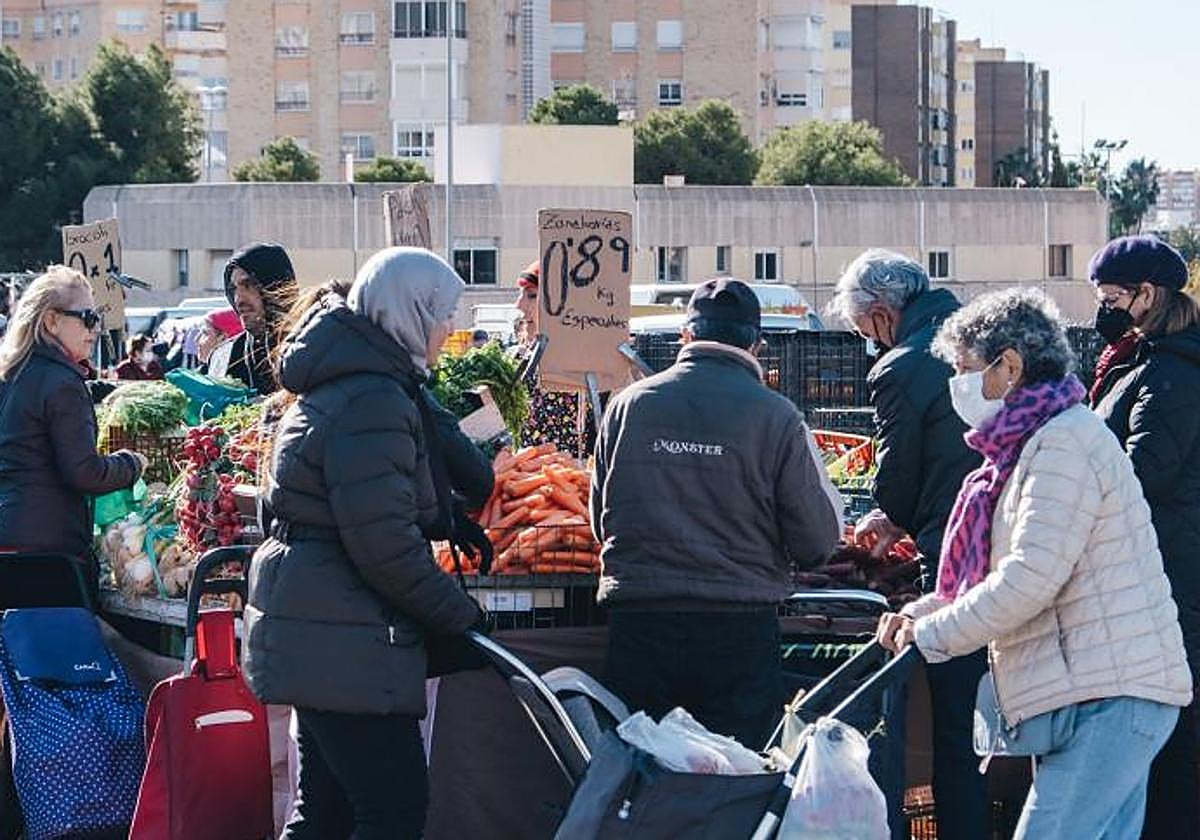 Mercadillo de Teulada.