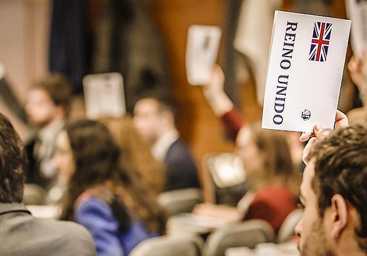 Modelo de simulación del MUN celebrado en ediciones anteriores.