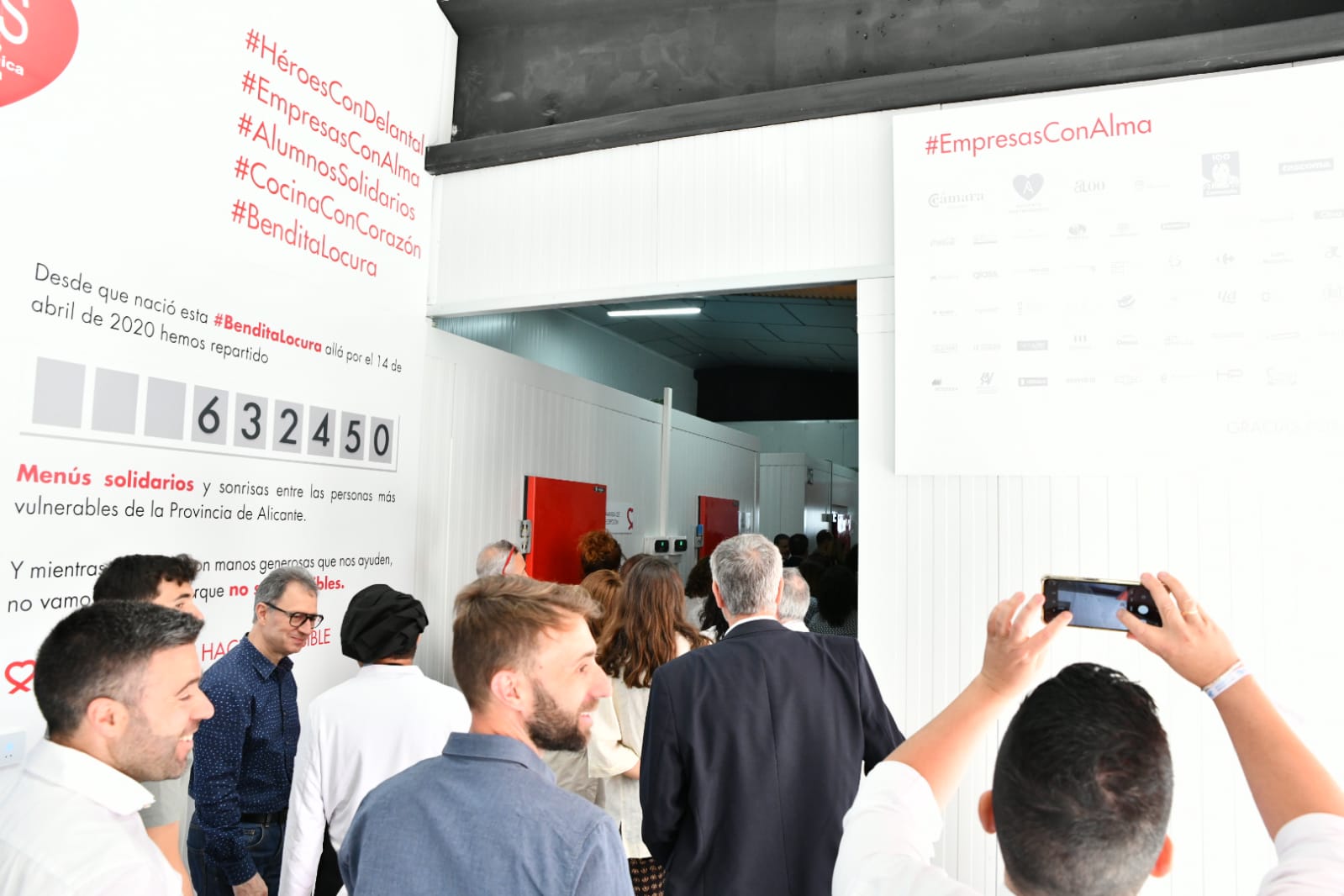 Inauguración de las nuevas cocinas de la ONG Alicante Gastronómica