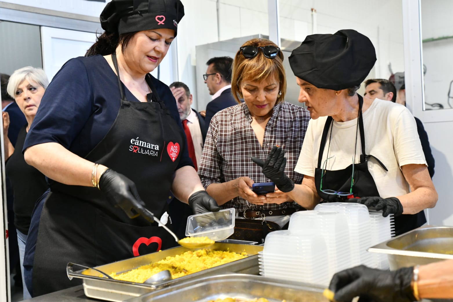 Inauguración de las nuevas cocinas de la ONG Alicante Gastronómica