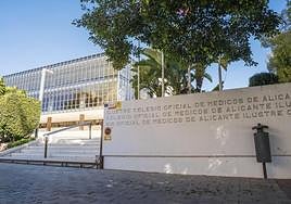 Edificio del Colegio de Médicos de Alicante.