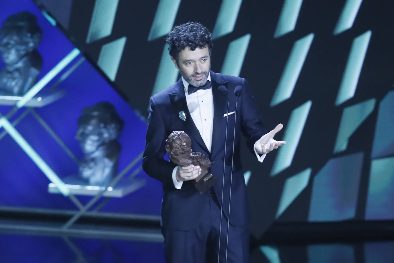 El director Rodrigo Sorgoyen en la gala de los Goya 2023.