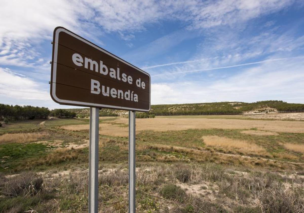 Estado actual del embalse de Buendía.