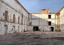 Interior de la Casa de la Misericordia.