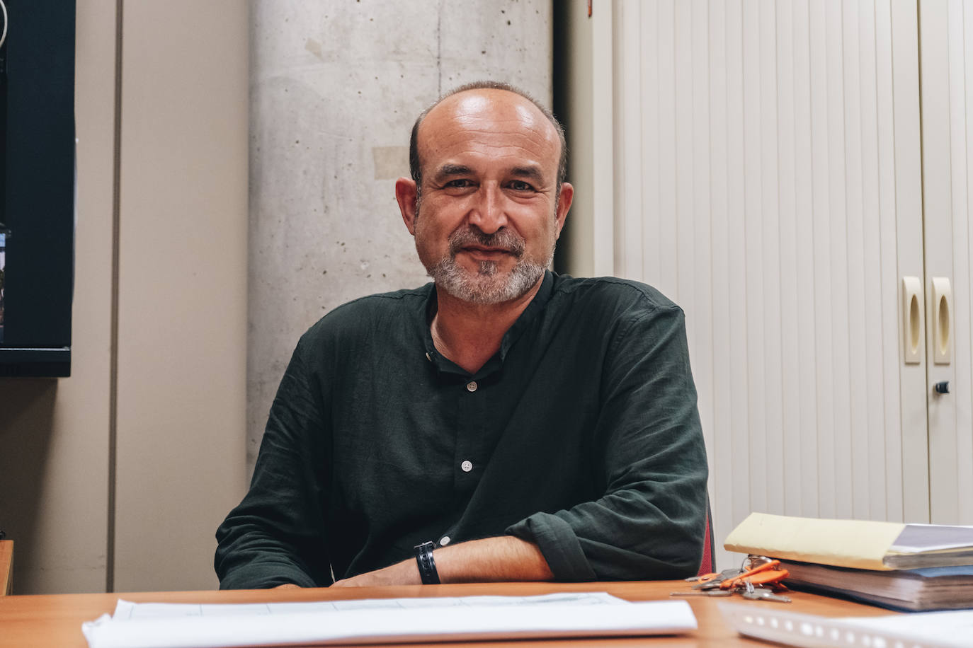 Copé en el que fue su despacho durante los tres años que trabajó en CCOO.