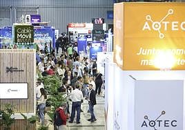 Stands de la última edición de Aotec