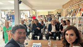 Imagen distribuida por el Partido Popular con el acto sobre turismo celebrado con asociaciones.