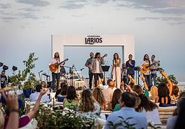 Actuación de Antonio Carmona en el ciclo Atardeceres Larios.