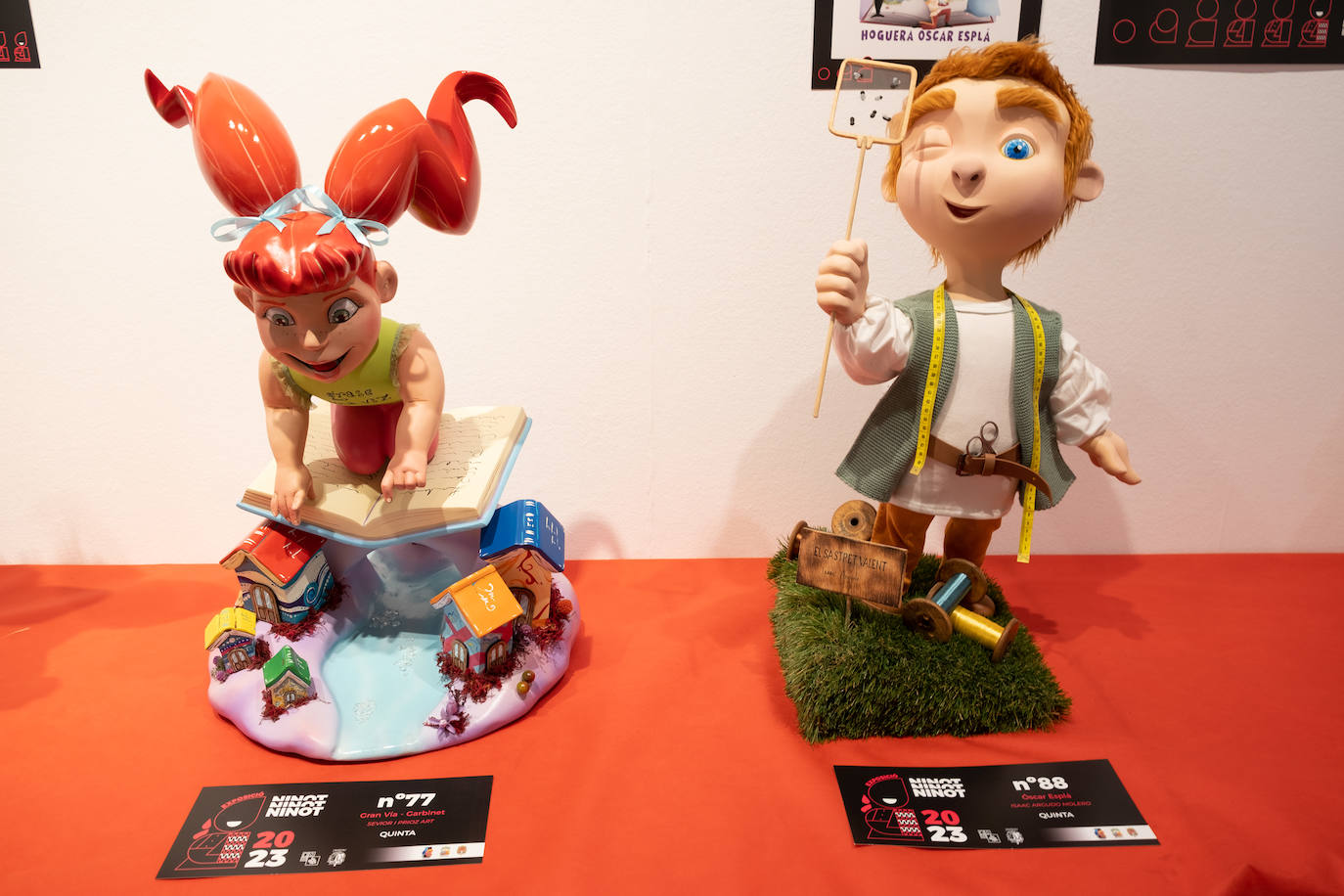 Así es la exposición del ninot de las Hogueras de Alicante