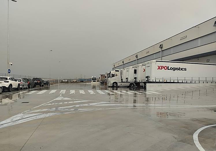 Flota de camiones de la empresa