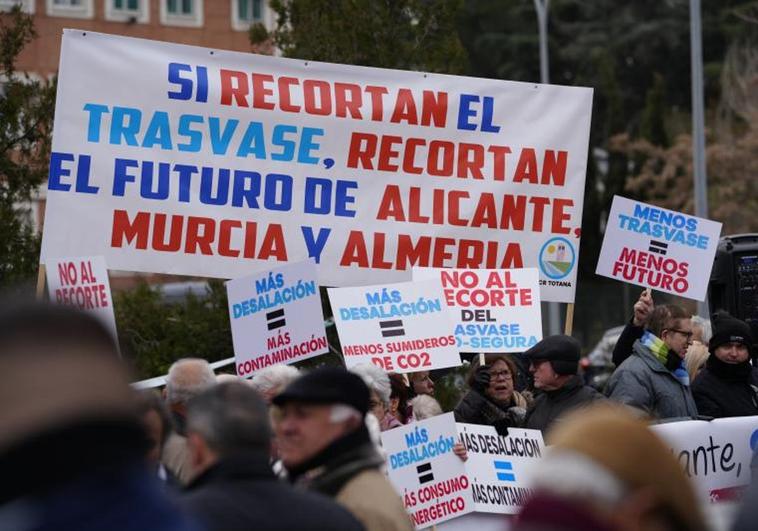 El Consell alega «daños irreparables» en su recurso contra el rechazo a las cautelares del Tajo-Segura