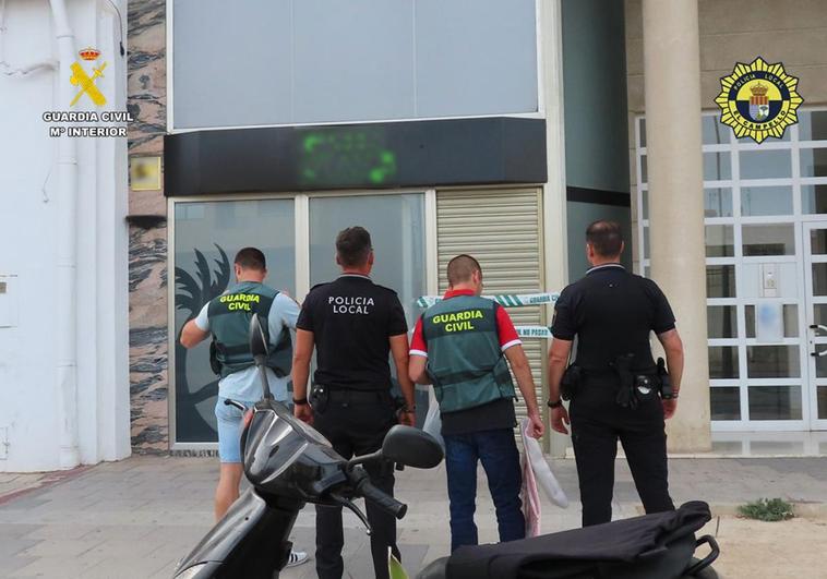 Algo olía mal en El Campello: desmantelan una asociación de cannabis y detienen a sus responsables