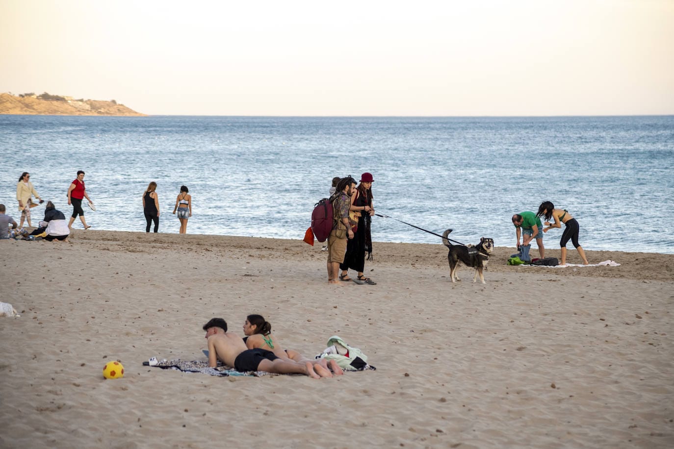 Imagen de una playa en la provincia de Alicante.