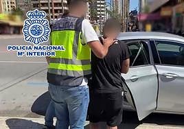 Imágenes de la operación policial