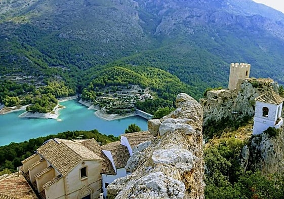 Imagen de archivo del pantano de Guadalest