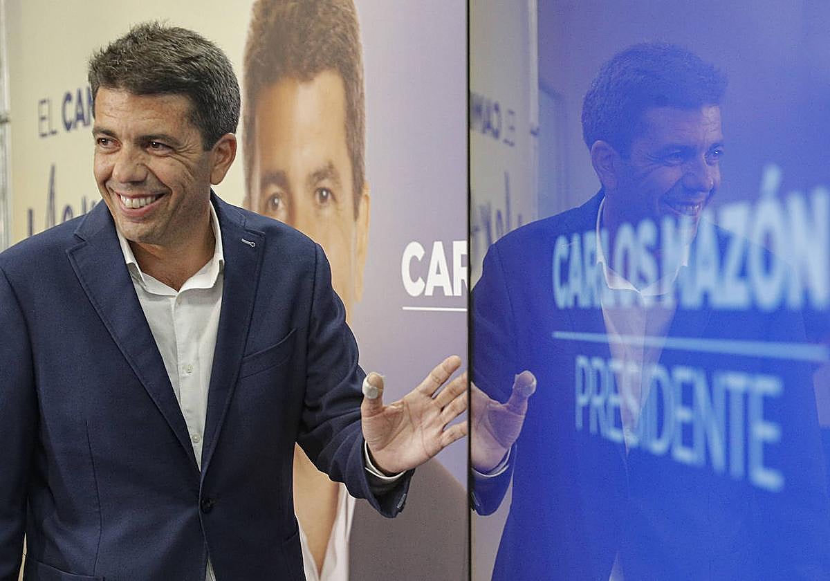 Carlos Mazón en un acto después del 28M.