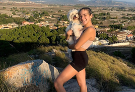 La joven Marta Pérez antes de sufrir el fatídico incidente.