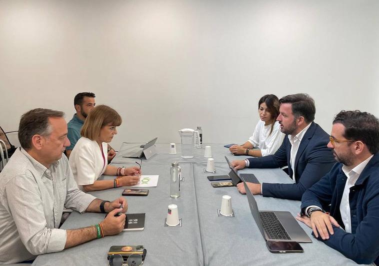 PP y Vox sientan las bases de su pacto de gobierno en Elche