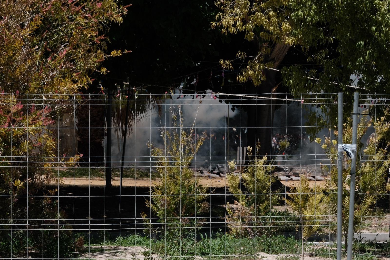 100 kilos de pólvora en la octava mascletà de las Hogueras de Alicante