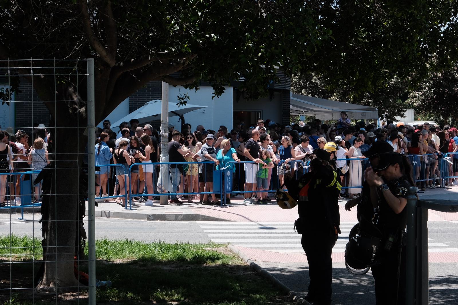 100 kilos de pólvora en la octava mascletà de las Hogueras de Alicante