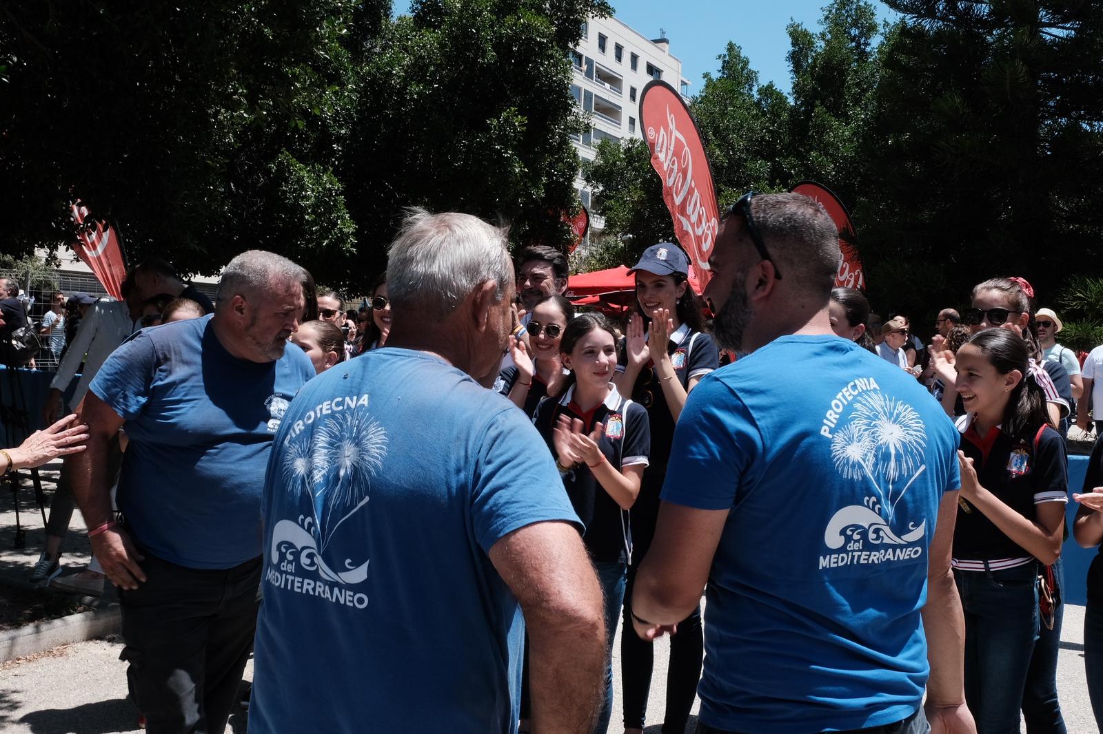 100 kilos de pólvora en la octava mascletà de las Hogueras de Alicante