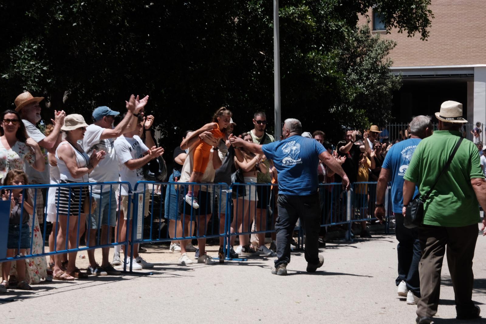 100 kilos de pólvora en la octava mascletà de las Hogueras de Alicante