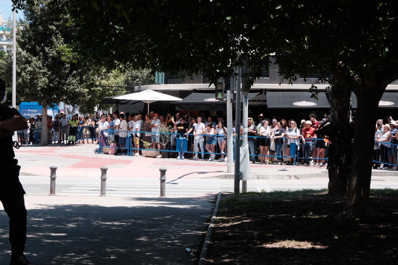 100 kilos de pólvora en la octava mascletà de las Hogueras de Alicante