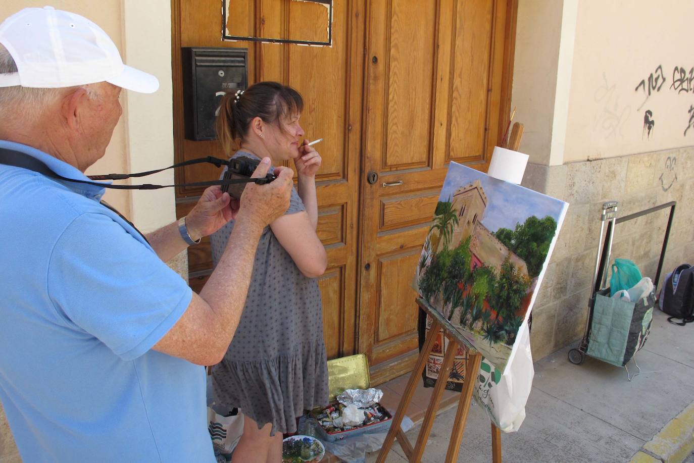 Creatividad y diversión en el Concurso de Pintura Rápida &#039;Ciudad de Dénia&#039;