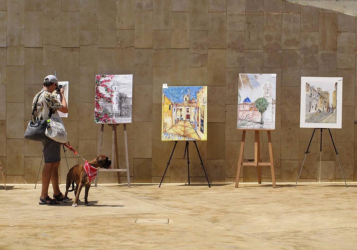 Creatividad y diversión en el Concurso de Pintura Rápida &#039;Ciudad de Dénia&#039;