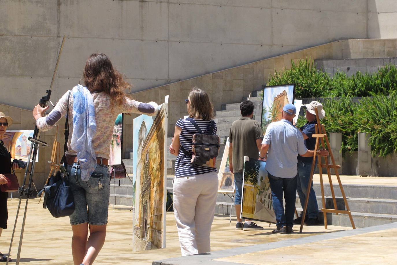 Creatividad y diversión en el Concurso de Pintura Rápida &#039;Ciudad de Dénia&#039;