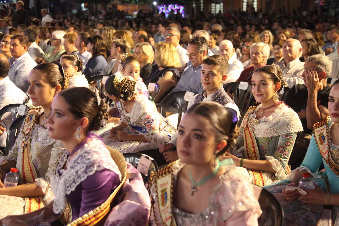 Protagonismo para Arantxa Pons y la Quintà 2023 en la proclamación de Fogueres Xàbia